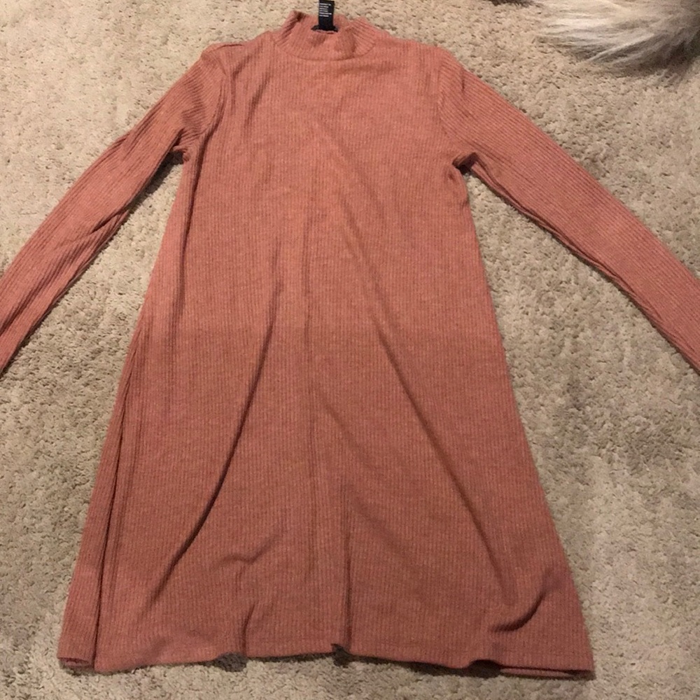 Cotton sweater dress